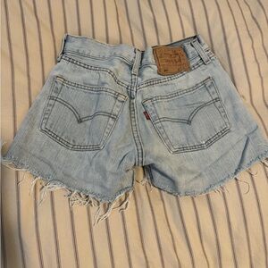 Levi's Women's Light Wash Jean Shorts